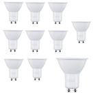 Kit 10 Lâmpadas Dicroica LED Opus MR16 4,8W 2700K GU10 Bivolt