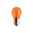 Kit 10 lampadas halogena 1 polo 21w 24v ambar bau15s py21w
