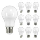 Kit 10 Lâmpadas Led Bulbo 4,9W 127v Branco Frio 6,5K Inmetro