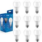 Kit 10 Lâmpadas led bulbo 9W 810 lúmens branca fria - A60 - Elgin Kit 10 Lâmpadas led bulbo 9W 810 lúmens branca fria - A60 - Elgin