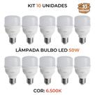Kit 10 Lampadas Led Bulbo Bivolt 50W 6500K Blumenau Kit 10 Lampadas Led Bulbo Bivolt 50W 6500K Blumenau