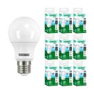 Kit 10 Lâmpadas Led Bulbo Tkl 15w Taschibra E27 Bivolt 6500k Luz Fria