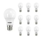 Kit 10 lâmpadas led bulbo tkl 40 7w - taschibra