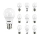 Kit 10 lâmpadas led bulbo tkl 90 15w - taschibra