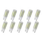 Kit 10 Lâmpadas Led G9 5W 3000K (Branco Quente)