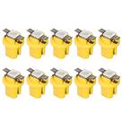 Kit 10 Lâmpadas Led Pinguinho T5 B8.5d Painel Carro Moto