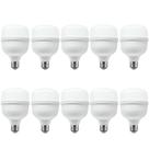 Kit 10 Lâmpadas led super bulbo 20W 1680 lúmens branca fria - A80 - Elgin