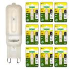 Kit 10 Lâmpadas Led Taschibra G9 Bipino 2,5W Leitosa 2700K