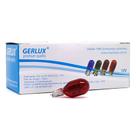 Kit 10 Lâmpadas T10 12V Vermelho Inmetro Gerlux Lanterna Meia Luz Farolete Luz de Presença Melhor Custo Benefício