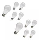 Kit 10 lâmpadasde LED Bulbo 15 Watts Bivolt Soquete E27 1350 Lumens 25.000 Mil Horas
