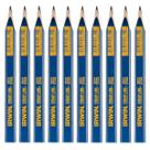 Kit 10 Lápis Para Carpinteiro Para Marcação Em Madeira Irwin Kit 10 Lápis Para Carpinteiro Para Marcação Em Madeira Irwin