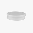 Kit 10 Latinhas Pote Mint To Be Plástica Branco Lembrancinha 5x1cm - RU124B