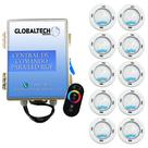 Kit 10 Led Piscina RGB Colorido COB Sodramar + Central Touch Kit 10 Led Piscina RGB Colorido COB Sodramar + Central Touch