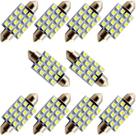 Kit 10 Led Torpedo Standard 6000k 10w 3030 39 mm