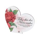 Kit 10 Lembranças Dia Dos Namorados Cânticos Bíblico Mdf Coração