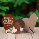 Kit 10 Lembrancinhas MDF Dia da Consciência Negra