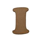 Kit 10 Letras I Mdf 3mm por 2,5cm de Altura Laser Mdf Madeira