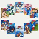 Kit 10 Livrinhos Infantis De Histórias Bíblicas Do Povo De Deus Coleção Completa O Dilúvio, A Criaçã