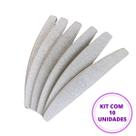Kit 10 Lixas Banana Unha De Gel Acrílica Boomerang Meia Lua Kit 10 Lixas Banana Unha De Gel Acrílica Boomerang Meia Lua