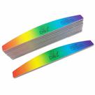 Kit 10 lixas boomerang d&z 100/180 colorida