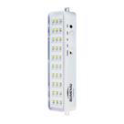 KIT 10 LUMINÁRIA DE EMERGÊNCIA LED 30Leds 1W 6500K - BLUMENAU