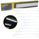 Kit 10 Luminaria Led Linear 20w 6500K 110v/220v Ip20 Branco Cod: ALUT000401-10 Alut By Avant