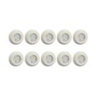 Kit 10 Luminária Led Para Piscinas RGB ABS 9w Até 12m2