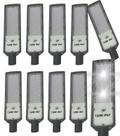 Kit 10 luminaria publica 150w bivolt superled