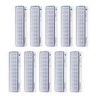 Kit 10 Luminárias de Emergência Led Intelbrás Autônoma Lea 31 com 30 Leds Branco Bivolt Kit 10 Luminárias de Emergência Led Intelbrás Autônoma Lea 31 com 30 Leds Branco Bivolt