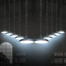 Kit 10 Luminarias Led Industrial 150w 6500K 220v Ip65 Preto Cod: ALUT010013-10 Alut By Avant