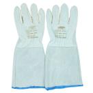 kit 10 Luva De Segurança Mista Raspa Vaqueta Cano Longo 20cm CA26742 Profissional
