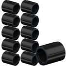 Kit 10 Luva Roscável Para Eletrodutos Pesado PVC Preto Instalações Elétricas 1 Polegada 32mm Tigre
