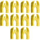Kit 10 Luvas de Látex Amarela Confort Multiuso Danny CA 15532 Tamanho:MCor:Amarelo Kit 10 Luvas de Látex Amarela Confort Multiuso Danny CA 15532 Tamanho:MCor:Amarelo