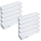 Kit 10 Luz de Emergência Atacado Revenda 30 led Recarregável
