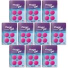 Kit 10 MAGIC GEL PASTILHA CLARIFICANTE PISCINA - DOMCLOR Kit 10 MAGIC GEL PASTILHA CLARIFICANTE PISCINA - DOMCLOR