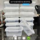 Kit 10 Marmita Potes 800ml com Travas Laterais BPA FREE - Alimentos organizadores de congelador Kit 10 Marmita Potes 800ml com Travas Laterais BPA FREE - Alimentos organizadores de congelador