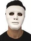 Kit 10 Máscaras Branca Lisa Sem Face Fantasia Halloween