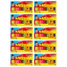 Kit 10 Massinha De Modelar 12 Cores Magix 180g Multicolor