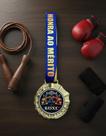 Kit 10 Medalhas Para Boxe Premiação De Campeão 6cm Com Cordão