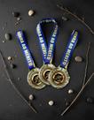 Kit 10 Medalhas Para Corrida Honra Ao Mérito 60mm Com Cordão