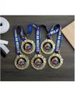 Kit 10 Medalhas Para Taekwondo Premiação 60mm Com Cordão