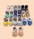 kit 10 meias pantufa bebê recém nascido