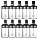 Kit 10 Meleiras de Vidro Com Tampa E Pegador Pote de Vidro Mel 260ml