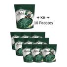 Kit 10 Mentinha Pastilha De Chocolate Ao Leite 300g