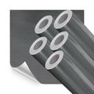Kit 10 Metros de Papel de Parede Lavavel Alto Brilho Cinza Metalico Kit 10 Metros de Papel de Parede Lavavel Alto Brilho Cinza Metalico