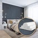 Kit 10 Metros Moldura Isopor Rodameio Decorativa Boiserie