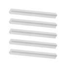 Kit 10 Metros Perfil Led Barra Risque Stylus 36x26mm Sobrepor Branco Em Aluminio ALUT001937-5 Alut