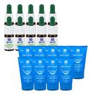 Kit 10 Micotin 10ml Antifúngico + 9 Creme Nutri Derm 100gr