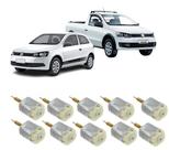 Kit 10 Micro Motor Mabuchi Fechadura Elétrica Gol Voyage Saveiro G5