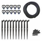 Kit 10 Microaspersores 160 LPH Ideal para Hortas, Jardins, Estufas e Pomares